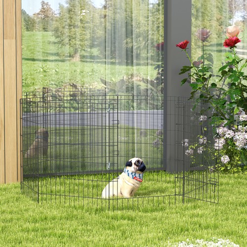 Pawhut welpenauslauf 91cm - pawhut,