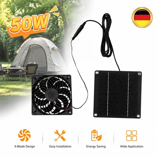 Solar abluftventilator - solar,