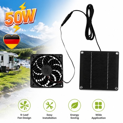50w solar panel ventilator - 50w-solar,